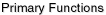 Primary Functions